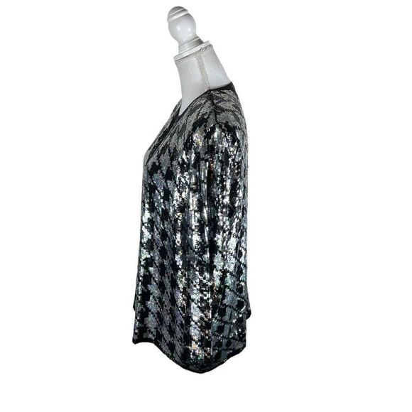 Vintage Fred Hayman Giorgio Beverly Hills Heavily Sequined Open Jacket - Picture 6 of 8